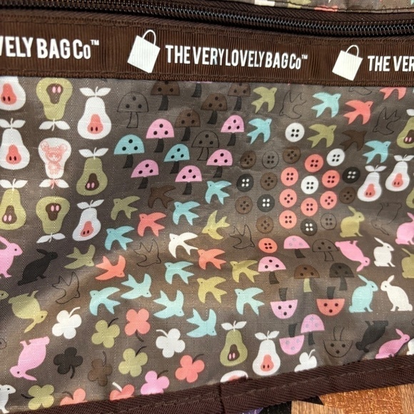 The Very Lovely Bag Co., Women's Spring Casual Compact Shoulder Bag, Brown - Picture 3 of 6